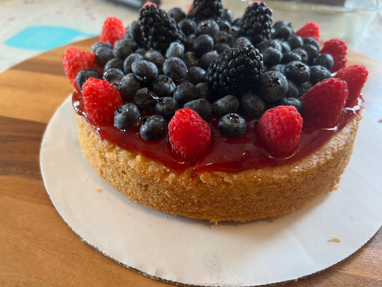 Fruit cake tart